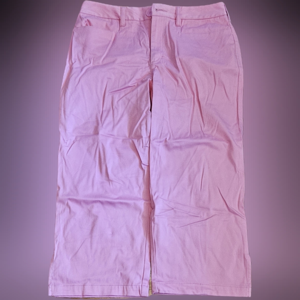 Jamaica Bay Stretch Pink Cropped Pants